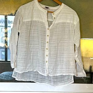 Anthropologie Pilcro Women Whote Blouse- XXSP